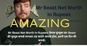 Mr Beast Net Worth In Rupees